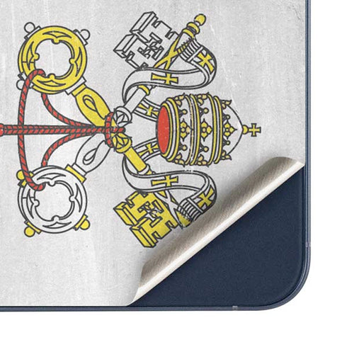 Vatican City Flag Distressed Galaxy A36 5G Skin
